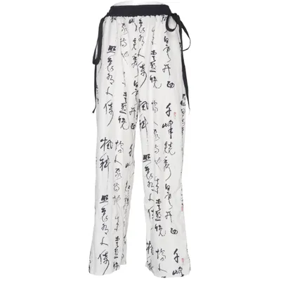 Byxor (Vit, Svart) från OOTD