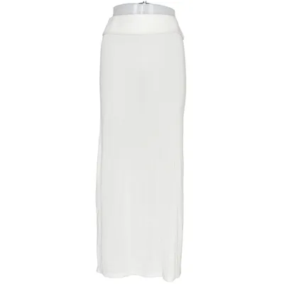 Maxi skirt (White) from Totême