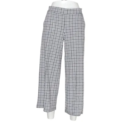Palazzo broek (Zwart, Wit) van Ichi Elastaan, Polyester, Viscose