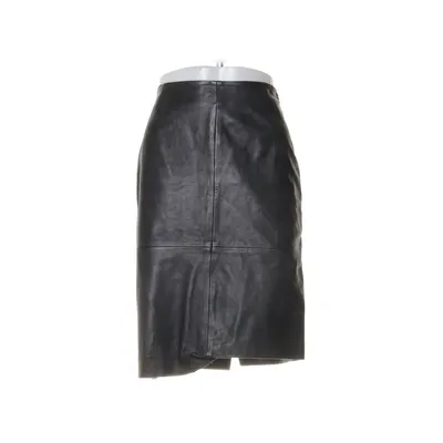 Leren rok (Zwart) van Soaked in Luxury Polyester, Leer