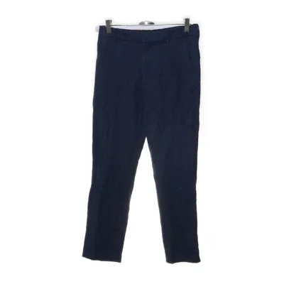 Kostuumbroek (Blauw) van H&M Katoen, Linnen