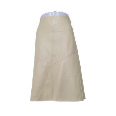 Läderkjol (Gul) från Filippa K Skinn, Acetat