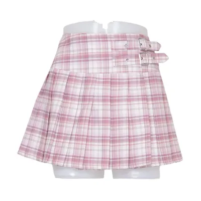 Kjol (Rosa, Vit) från Banned Polyester