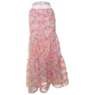 Maxi rok (Roze, Meerkleurig) van HUNKØN Elastaan, Polyester