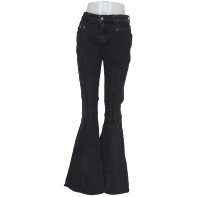 Jeans (Sort) fra Retrofête Bomuld, Elastan, Polyester