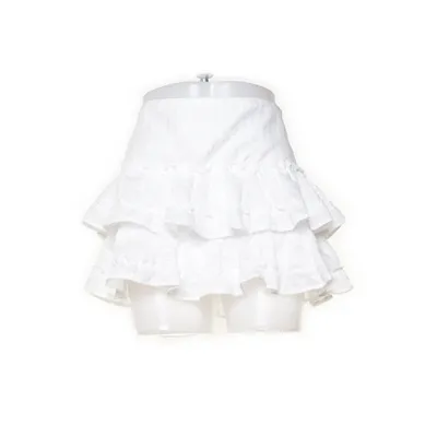 Skirt (White) from Divided by H&M Polyester, Cotton