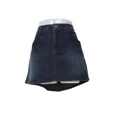 Jeanskjol (Blå) från Milla Bomull, Elastan