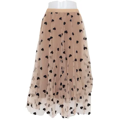 Tyllkjol (Beige, Svart) från Chicwish Polyester
