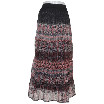 Jupe longue (Noir, Multicolore) de Gina Benotti Polyester
