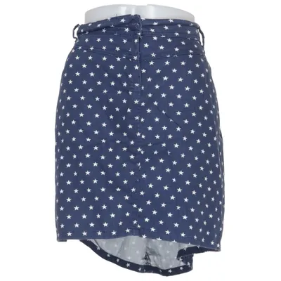 Rok (Blauw, Wit) van Janina Denim Katoen, Elastaan