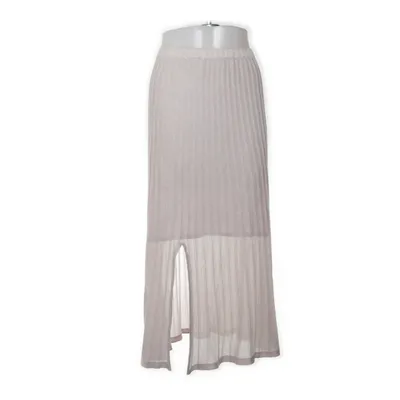 Långkjol (Rosa) från Line of Oslo Metallfiber, Polyamid, Polyester, Viskos