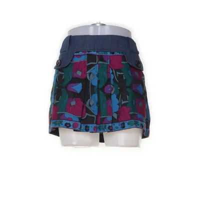 Rok (Blauw, Meerkleurig) van Custo Barcelona Katoen, Nylon, Polyester