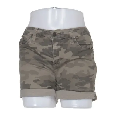 Jeans Shorts (Grün, Braun) von Universal Thread Baumwolle, Elasthan, Recyceltes Polyester, Viskose