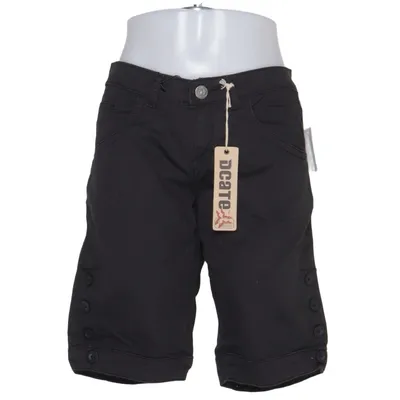Shorts (Schwarz) von Dcate Baumwolle, Elasthan