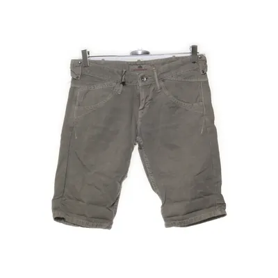Denim shorts (Groen) van Fornarina Katoen, Linnen