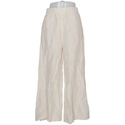 Palazzobyxor (Beige) från By Malene Birger Kupro, Linne, Viskos