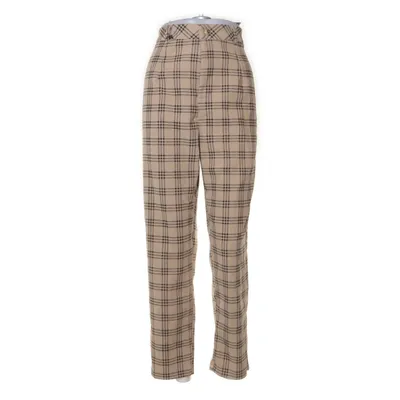 Byxor (Beige, Svart) från Romwe Bomull, Polyester