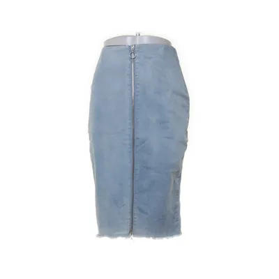 Spijkerrok (Blauw) van By Malene Birger Katoen, Elastaan