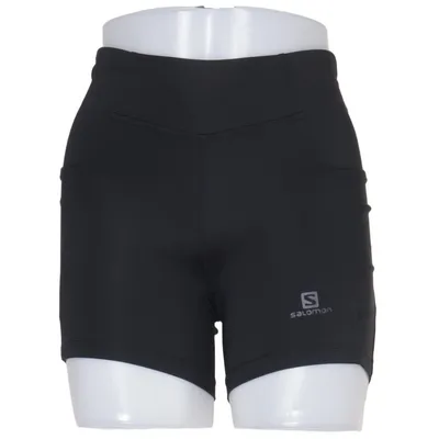 Short de sport (Noir) de Salomon Élasthane, Polyester