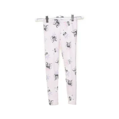 Leggings (Pink, Flerfarvet) fra KappAhl Bomuld, Elastan, Polyester