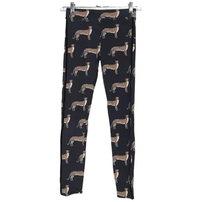 Leggings (Zwart, Bruin) van Kelzuki x H&M Katoen, Elastaan