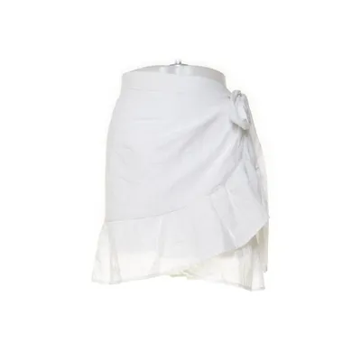 Wikkelrok (Wit) van NLY Trend Katoen, Polyester
