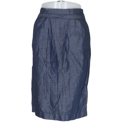 Jupe en jean (Bleu) de Tommy Hilfiger Coton, Lin, Lyocell