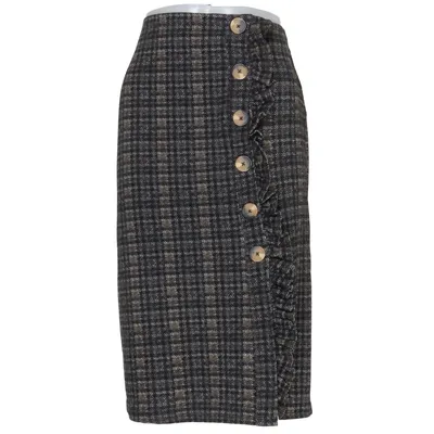 Rok (Zwart, Bruin) van Sfera Casual Elastaan, Polyester
