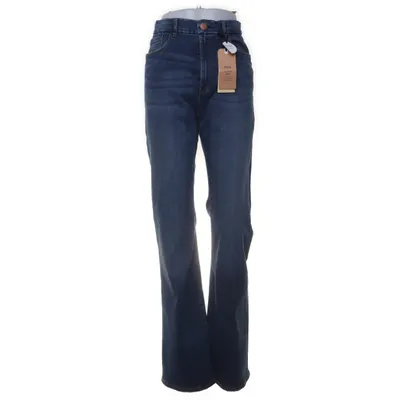 Spijkerbroek (Blauw) van Lindex Katoen, Elastaan, Polyester