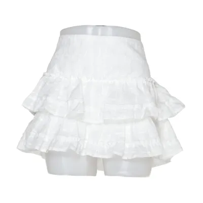 Rok (Wit) van Divided by H&M Polyester, Katoen