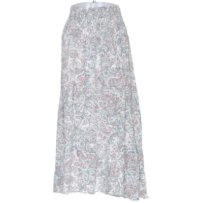 Jupe longue (Blanc, Multicolore) de Åhléns Viscose