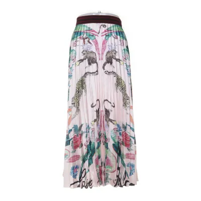 Långkjol (Rosa, Flerfärgad) från H&M Trend Polyester