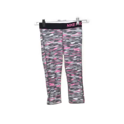 Träningstights (Grå, Flerfärgad) från Nike Pro Elastan, Polyester