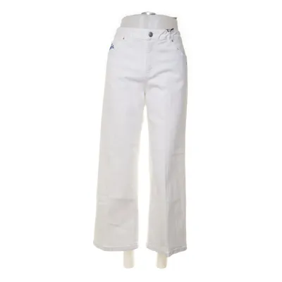 Jeans (Hvid) fra Oui Bomuld, Elastan
