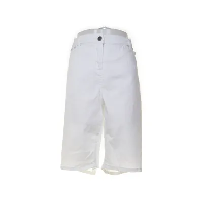 Jeansshorts (Vit) från Zhenzi Bomull, Elastan, Polyester