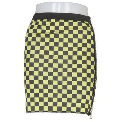 Skirt (Yellow, Black) from Current Mood Elastane, Polyester