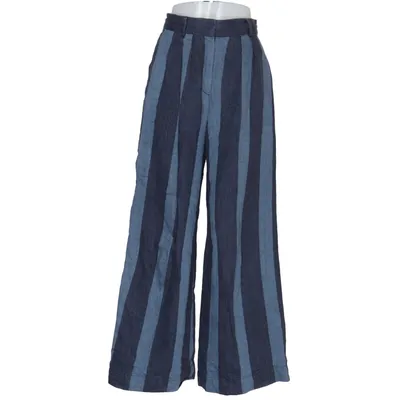 Palazzo broek (Blauw, Grijs) van Zendaya x Tommy Hilfiger Katoen