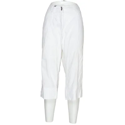 Three-quarter pants (White) from XLNT Woman Cotton, Elastane
