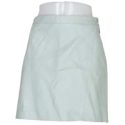 Skirt (Green) from Zara Basic Collection Polyester, Polyurethane, Viscose