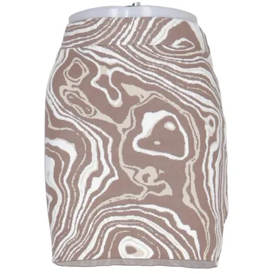 Rok (Bruin, Wit, Beige) van Collection Pimkie Acryl, Polyester
