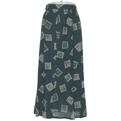 Rok (Groen, Beige) van Ravens Katoen, Polyamide, Viscose, Wol