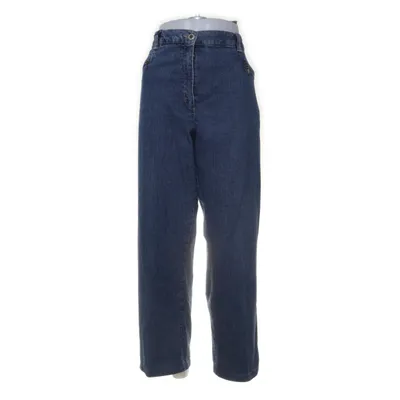 Jeans (Blå) från Ulla Popken Bomull, Elastan, Polyamid