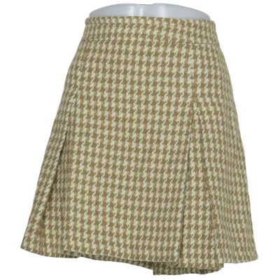 Kjol (Grön, Vit, Flerfärgad) från Hallhuber Acetat, Akryl, Polyester, Ull