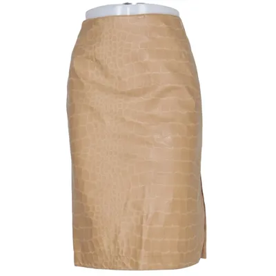 Jupe (Beige) de Chaloc Polyester, Polyuréthane