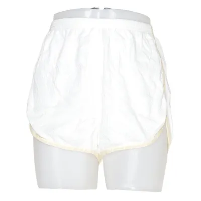 Trainingsshorts (Wit, Geel) van American Vintage Katoen, Elastaan