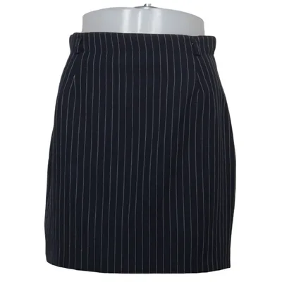 Jupe (Bleu) de Modee Polyester, Laine