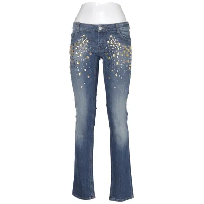 Jeans (Blue) from Denny Rose Cotton, Elastane