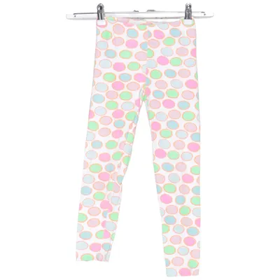 Leggings (White, Multicolored) from Revival Cotton, Elastane