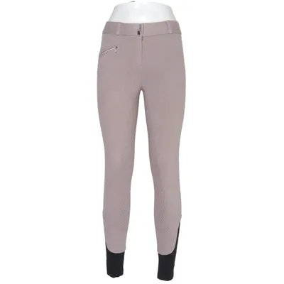 Pants (Beige, Black) from Equilibre Cotton, Elastane