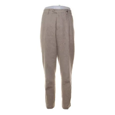 Suit pants (Beige) from Oscar Jacobson Polyester, Wool
